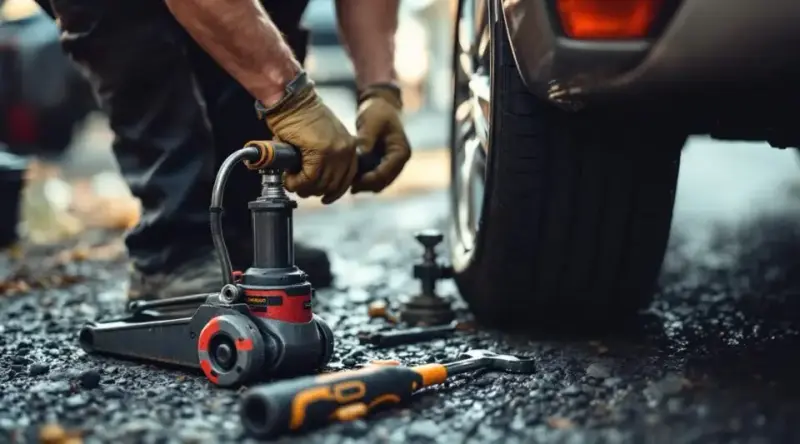 Flat Tire Change Service Highland